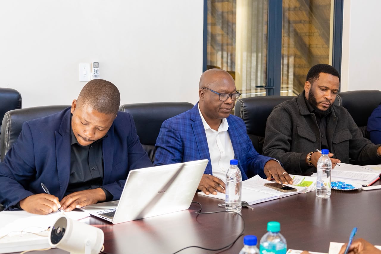 Agreement being signed during an Ingonyama Trust engagement session